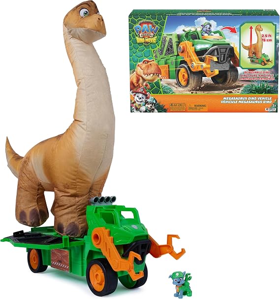 PAW Patrol Dino Movie Megasaurus Dino Vehicle