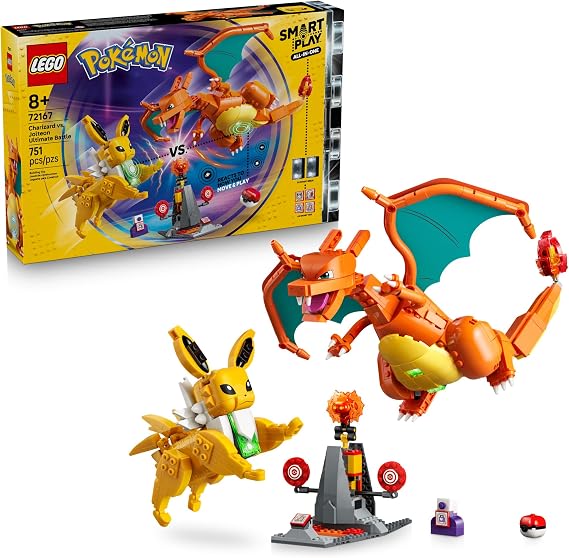 LEGO Pokemon SMART Play Charizard vs. Jolteon Ultimate Battle 72167